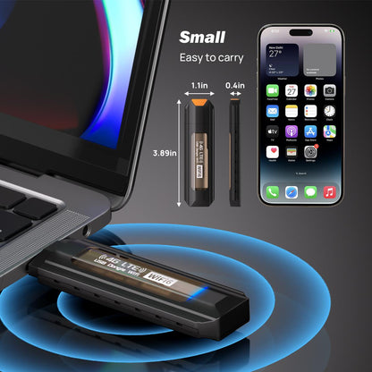 【Requires a separately purchased data‑only SIM card】 WiFi Router USB Modem Unlocked Car WiFi Wireless Network Adapter Hotspot Router USB Dongle Wifi Router Computer Accessories